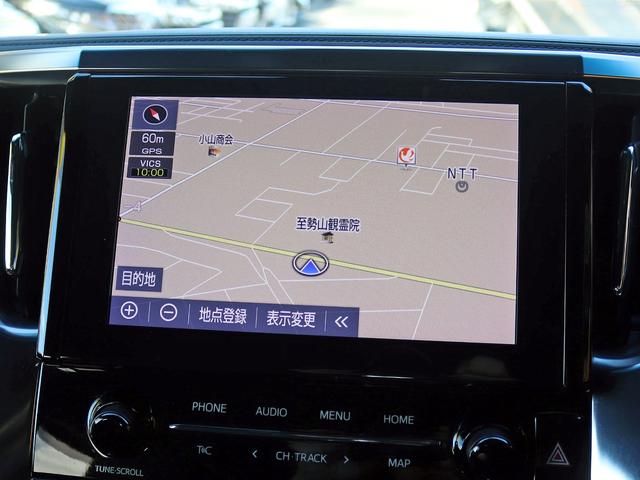 アルファードハイブリッド S タイプゴールド 改良後期 ナビTV/CD/DVD フリップダウンモニター パワーバックドア 両側パワースライドドア 3眼LEDシーケンシャル ハーフレザー レーダークルーズコントロール セーフティセンス 100W電源(3枚目)