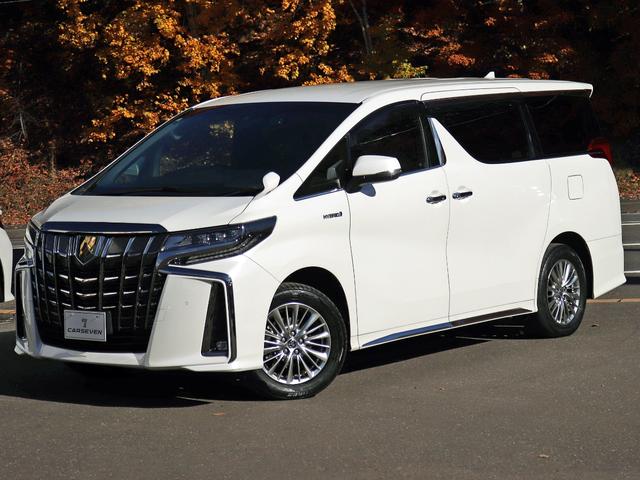 アルファードハイブリッド S タイプゴールド 改良後期 ナビTV/CD/DVD フリップダウンモニター パワーバックドア 両側パワースライドドア 3眼LEDシーケンシャル ハーフレザー レーダークルーズコントロール セーフティセンス 100W電源(9枚目)