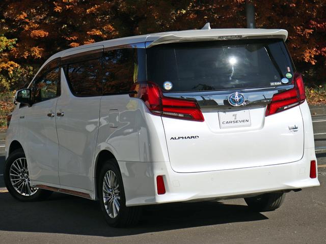 アルファードハイブリッド S タイプゴールド 改良後期 ナビTV/CD/DVD フリップダウンモニター パワーバックドア 両側パワースライドドア 3眼LEDシーケンシャル ハーフレザー レーダークルーズコントロール セーフティセンス 100W電源(52枚目)