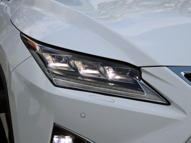 RX RX450h Fスポーツ TRDフルエアロ&4本出マフラー マークレビンソン サンルーフ 角型3眼LED ブラインドスポットM 革シート シートベンチレーション OP20インチAW セーフティシステム ステアリングヒーター(4枚目)