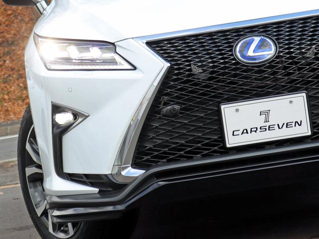 RX RX450h Fスポーツ TRDフルエアロ&4本出マフラー マークレビンソン サンルーフ 角型3眼LED ブラインドスポットM 革シート シートベンチレーション OP20インチAW セーフティシステム ステアリングヒーター(5枚目)