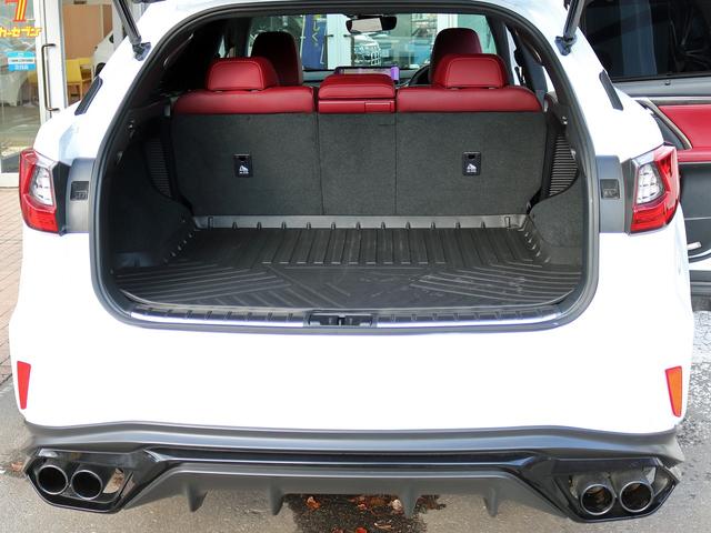 RX RX450h Fスポーツ TRDフルエアロ&4本出マフラー マークレビンソン サンルーフ 角型3眼LED ブラインドスポットM 革シート シートベンチレーション OP20インチAW セーフティシステム ステアリングヒーター(26枚目)