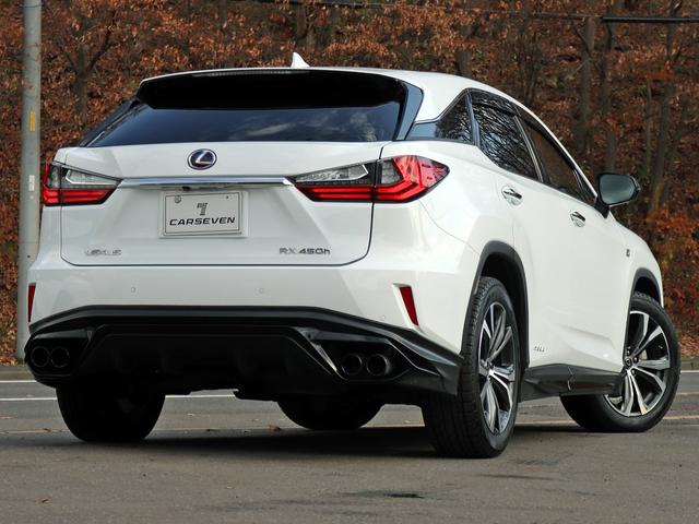 RX RX450h Fスポーツ TRDフルエアロ&4本出マフラー マークレビンソン サンルーフ 角型3眼LED ブラインドスポットM 革シート シートベンチレーション OP20インチAW セーフティシステム ステアリングヒーター(35枚目)