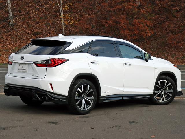 RX RX450h Fスポーツ TRDフルエアロ&4本出マフラー マークレビンソン サンルーフ 角型3眼LED ブラインドスポットM 革シート シートベンチレーション OP20インチAW セーフティシステム ステアリングヒーター(36枚目)
