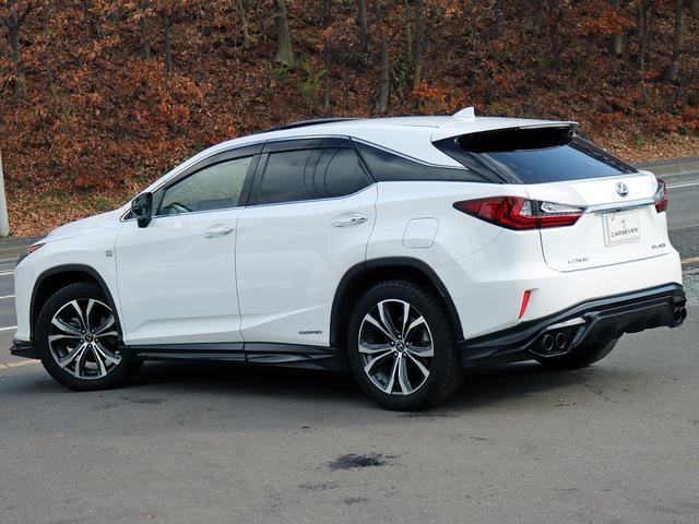 RX RX450h Fスポーツ TRDフルエアロ&4本出マフラー マークレビンソン サンルーフ 角型3眼LED ブラインドスポットM 革シート シートベンチレーション OP20インチAW セーフティシステム ステアリングヒーター(56枚目)