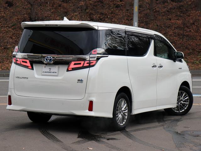 ヴェルファイアハイブリッド Ｚ　後期　寒冷地仕様　７人乗　１０型ナビＴＶ　両側パワースライドドア　１５００Ｗ電源　セーフティセンス　レーダークルーズコントロール　ＬＥＤヘッドライト　レーントレーシングアシスト　ビルトインＥＴＣ（46枚目）