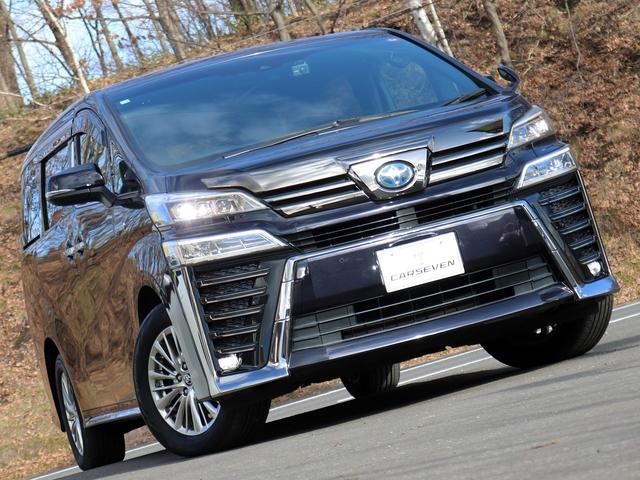 ヴェルファイアハイブリッド Z ゴールデンアイズ 後期II型 ナビTV/CD/DVD パワーバックドア 両側パワースライドドア 3眼LEDヘッドライトシーケンシャル ハーフレザーシート レーダークルーズコントロール セーフティセンス バックカメラ(6枚目)