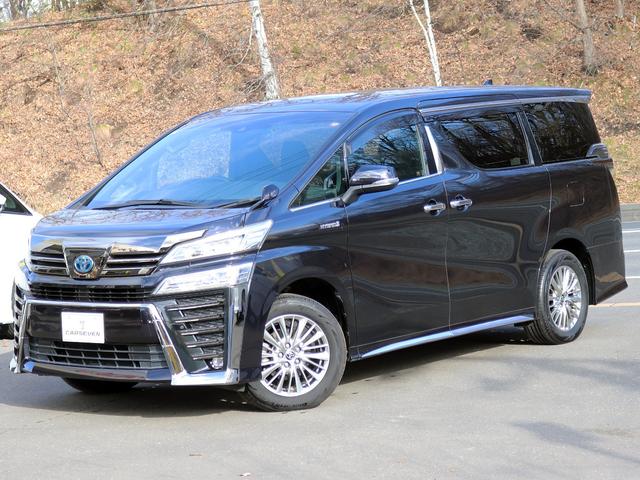 ヴェルファイアハイブリッド Z ゴールデンアイズ 後期II型 ナビTV/CD/DVD パワーバックドア 両側パワースライドドア 3眼LEDヘッドライトシーケンシャル ハーフレザーシート レーダークルーズコントロール セーフティセンス バックカメラ(7枚目)