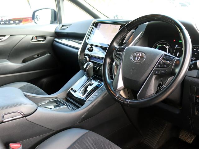 ヴェルファイアハイブリッド Z ゴールデンアイズ 後期II型 ナビTV/CD/DVD パワーバックドア 両側パワースライドドア 3眼LEDヘッドライトシーケンシャル ハーフレザーシート レーダークルーズコントロール セーフティセンス バックカメラ(10枚目)