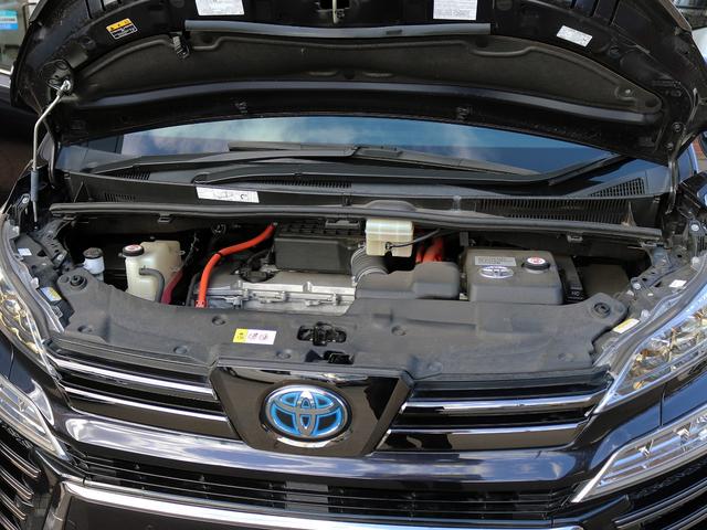 ヴェルファイアハイブリッド Z ゴールデンアイズ 後期II型 ナビTV/CD/DVD パワーバックドア 両側パワースライドドア 3眼LEDヘッドライトシーケンシャル ハーフレザーシート レーダークルーズコントロール セーフティセンス バックカメラ(27枚目)