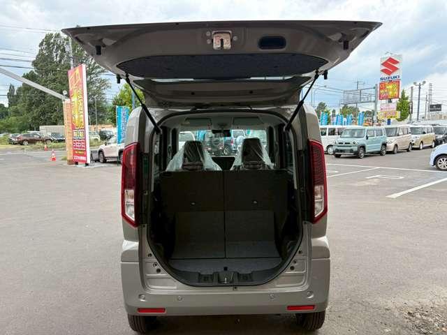 スペーシア ハイブリッドG スマートキー 踏み間違い防止装置 両側スライドドア キーレス レーンキープアシスト 横滑り防止装置 盗難防止装置 パワーウィンドウ パワステ フルフラットシート オートエアコン アイドリングストップ(7枚目)