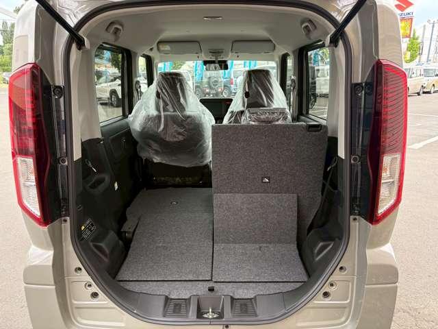 スペーシア ハイブリッドG スマートキー 踏み間違い防止装置 両側スライドドア キーレス レーンキープアシスト 横滑り防止装置 盗難防止装置 パワーウィンドウ パワステ フルフラットシート オートエアコン アイドリングストップ(9枚目)