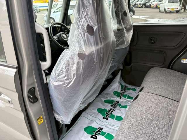 スペーシア ハイブリッドG スマートキー 踏み間違い防止装置 両側スライドドア キーレス レーンキープアシスト 横滑り防止装置 盗難防止装置 パワーウィンドウ パワステ フルフラットシート オートエアコン アイドリングストップ(21枚目)