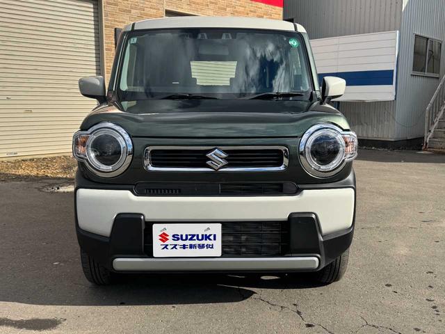 ハスラー ハイブリッドＧ　４ＷＤ　スズキセーフティサポート　社外フルセグナビ　バックカメラ　社外ＥＴＣ　アイドリングストップ　クルーズコントロール　プッシュスタート　シートヒーター　クールカーキパールメタリック（2枚目）