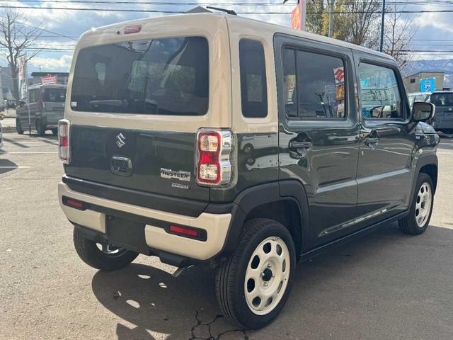 ハスラー ハイブリッドＧ　４ＷＤ　スズキセーフティサポート　社外フルセグナビ　バックカメラ　社外ＥＴＣ　アイドリングストップ　クルーズコントロール　プッシュスタート　シートヒーター　クールカーキパールメタリック（5枚目）