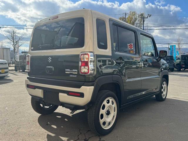 ハスラー ハイブリッドＧ　４ＷＤ　スズキセーフティサポート　社外フルセグナビ　バックカメラ　社外ＥＴＣ　アイドリングストップ　クルーズコントロール　プッシュスタート　シートヒーター　クールカーキパールメタリック（6枚目）