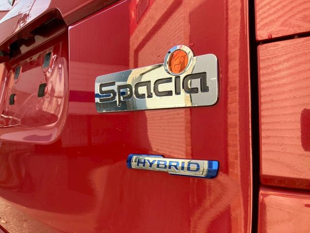 スペーシア ハイブリッドＸ　４ＷＤ　衝突被害軽減ブレーキ　両側電動スライドドア　シートヒーター　冬タイヤ　スマートキー　プッシュスタート　フェニックスレッドパール（11枚目）
