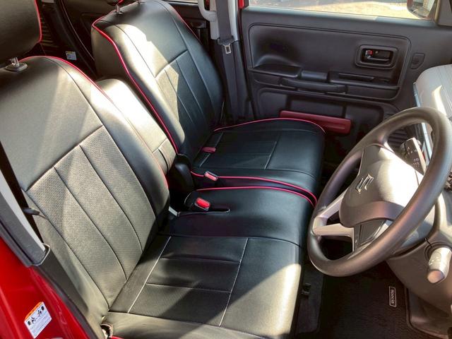 スペーシア ハイブリッドＸ　４ＷＤ　衝突被害軽減ブレーキ　両側電動スライドドア　シートヒーター　冬タイヤ　スマートキー　プッシュスタート　フェニックスレッドパール（17枚目）
