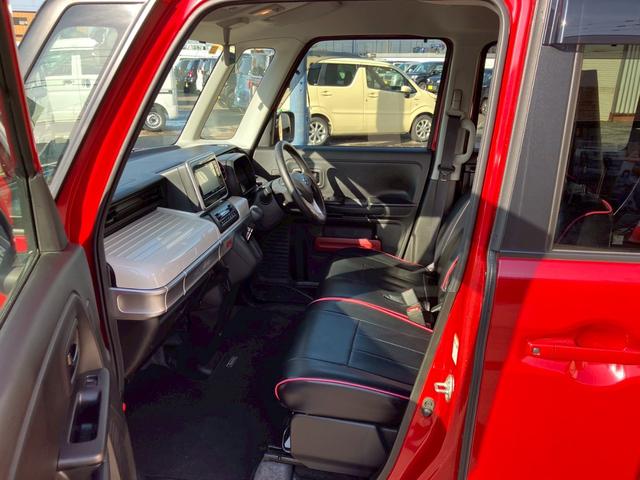 スペーシア ハイブリッドＸ　４ＷＤ　衝突被害軽減ブレーキ　両側電動スライドドア　シートヒーター　冬タイヤ　スマートキー　プッシュスタート　フェニックスレッドパール（56枚目）