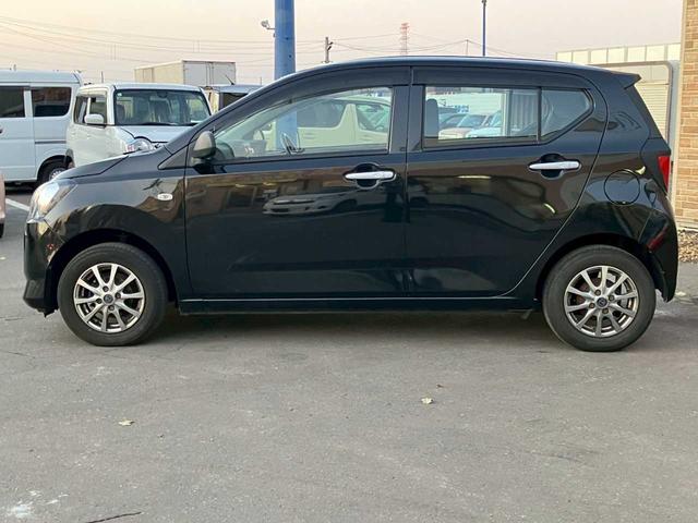 ミライース Ｌ　ＳＡＩＩＩ　４ＷＤ　社外１ＤＩＮオーディオ　ドライブレコーダー前方　横滑り防止装置　オートハイビーム　マニュアルエアコン　夏タイヤ　ブラックマイカメタリック（8枚目）