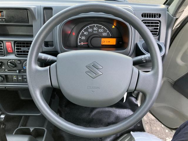 キャリイトラック ＫＣエアコン・パワステ　７型　パートタイム４ＷＤ　別途当社パックで快適に　ラジオ付き　ハロゲンヘッドランプ　アイドリングストップ　リヤパーキングセンサー　キーレスエントリー　横滑り防止　マニュアルエアコン（17枚目）