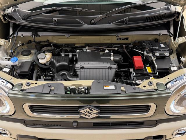 ハスラー ＨＹＢＲＩＤ　Ｘ　３型　全方位カメラ付９インチナビ！　当社パックで快適に！　アルミホイール　ＬＥＤヘッドランプ　ＬＥＤフォグランプ　ＳＲＳエアバック　オートライト　イモビライザー　プッシュスタート　シートヒーター　衝突被害軽減ブレーキ（54枚目）