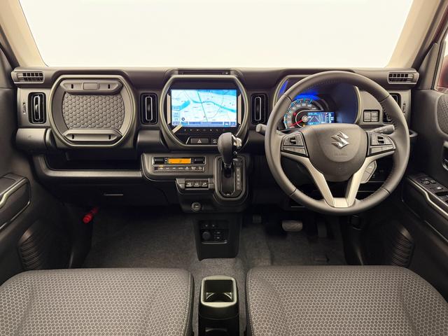 ハスラー タフワイルド 3型 4WD 全方位カメラ付9インチナビ! 当社パックで快適に! アルミホイール LEDヘッドランプ LEDフォグランプ SRSエアバック オートライト イモビライザー プッシュスタート シートヒーター 衝突被害軽減ブレーキ(10枚目)