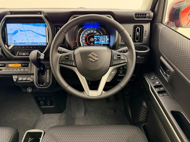 ハスラー タフワイルド 3型 4WD 全方位カメラ付9インチナビ! 当社パックで快適に! アルミホイール LEDヘッドランプ LEDフォグランプ SRSエアバック オートライト イモビライザー プッシュスタート シートヒーター 衝突被害軽減ブレーキ(11枚目)