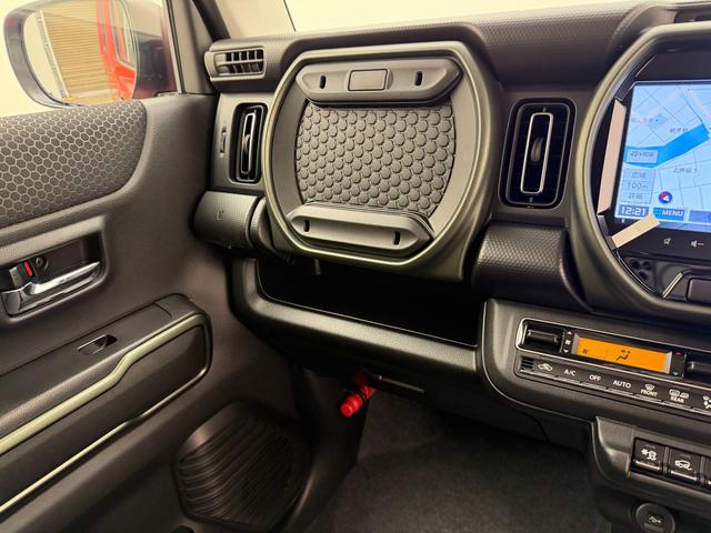 ハスラー タフワイルド 3型 4WD 全方位カメラ付9インチナビ! 当社パックで快適に! アルミホイール LEDヘッドランプ LEDフォグランプ SRSエアバック オートライト イモビライザー プッシュスタート シートヒーター 衝突被害軽減ブレーキ(36枚目)