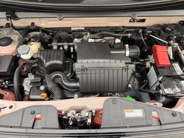 ハスラー タフワイルド 3型 4WD 全方位カメラ付9インチナビ! 当社パックで快適に! アルミホイール LEDヘッドランプ LEDフォグランプ SRSエアバック オートライト イモビライザー プッシュスタート シートヒーター 衝突被害軽減ブレーキ(52枚目)