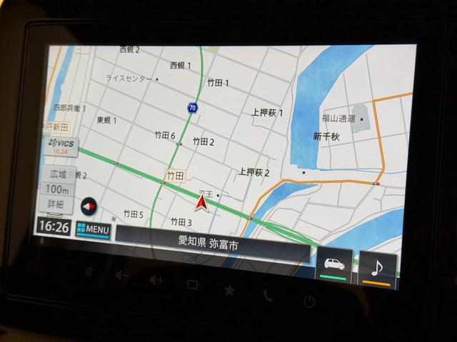 スペーシア ＨＹＢＲＩＤ　Ｇ　全方位カメラ付９インチナビ！　スチールホイール　ＬＥＤヘッドランプ　ＳＲＳエアバック　オートライト　イモビライザー　キーレスエントリー　シートヒーター　衝突被害軽減ブレーキ　後退時ブレーキサポート（13枚目）