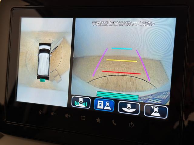 スペーシア ＨＹＢＲＩＤ　Ｇ　全方位カメラ付９インチナビ！　スチールホイール　ＬＥＤヘッドランプ　ＳＲＳエアバック　オートライト　イモビライザー　キーレスエントリー　シートヒーター　衝突被害軽減ブレーキ　後退時ブレーキサポート（14枚目）
