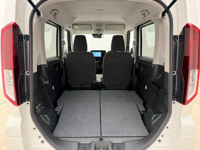 スペーシア ＨＹＢＲＩＤ　Ｇ　全方位カメラ付９インチナビ！　スチールホイール　ＬＥＤヘッドランプ　ＳＲＳエアバック　オートライト　イモビライザー　キーレスエントリー　シートヒーター　衝突被害軽減ブレーキ　後退時ブレーキサポート（41枚目）