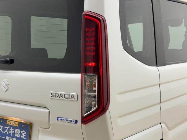 スペーシア ＨＹＢＲＩＤ　Ｇ　全方位カメラ付９インチナビ！　スチールホイール　ＬＥＤヘッドランプ　ＳＲＳエアバック　オートライト　イモビライザー　キーレスエントリー　シートヒーター　衝突被害軽減ブレーキ　後退時ブレーキサポート（45枚目）