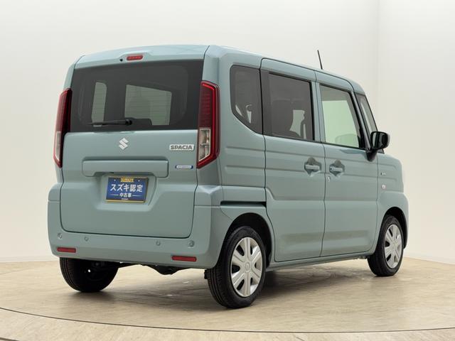 スペーシア ！先行初売！ＨＹＢＲＩＤ　Ｇ　４ＷＤ　当社パックでさらに快適　スチールホイール　ＬＥＤヘッドランプ　ＳＲＳエアバック　オートライト　イモビライザー　キーレスエントリー　シートヒーター　衝突被害軽減ブレーキ　後退時ブレーキサポート（6枚目）