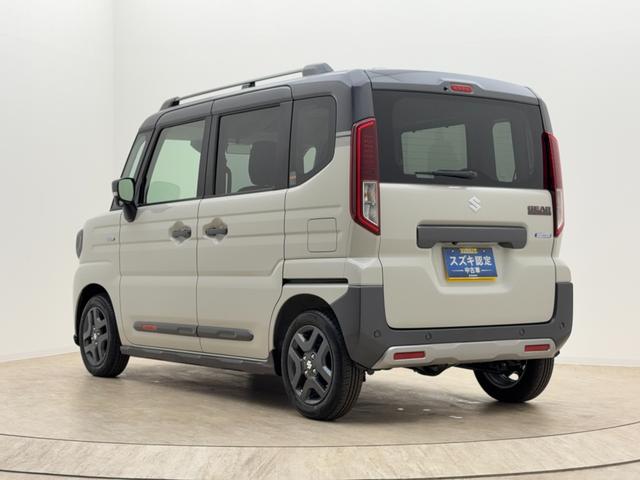 スペーシア !先行初売!ギア HYBRID XZ全方位カメラ9インチナビ アルミホイール LEDヘッドランプ LEDフォグランプ SRSエアバック オートライト イモビライザー プッシュスタート シートヒーター 衝突被害軽減ブレーキ 後退時ブレーキサポート(4枚目)