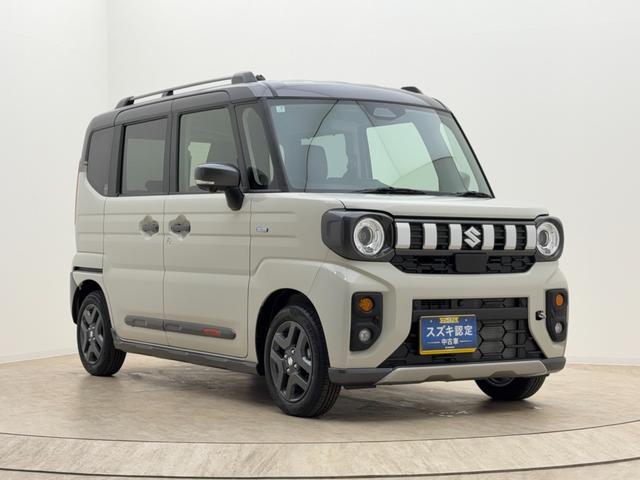 スペーシア !先行初売!ギア HYBRID XZ全方位カメラ9インチナビ アルミホイール LEDヘッドランプ LEDフォグランプ SRSエアバック オートライト イモビライザー プッシュスタート シートヒーター 衝突被害軽減ブレーキ 後退時ブレーキサポート(5枚目)