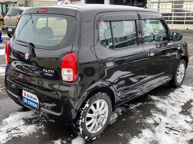 アルト ！初売！　【アウトレット】　４ＷＤ　ＨＹＢＲＩＤ　Ｓ　ナビ付！　別途当社パックでさらに快適に　スチールホイール（夏タイヤ）　ハロゲンヘッドランプ　ＳＲＳエアバック　オートライト　イモビライザー　シートヒーター　衝突被害軽減ブレーキ　後退時ブレーキサポート（9枚目）