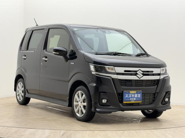 ワゴンＲカスタムＺ ！初売！ＨＹＢＲＩＤ　ＺＸ　４型　４ＷＤ　当社パックで快適に　アルミホイール　ＬＥＤヘッドランプ　ＬＥＤフォグランプ　ＳＲＳエアバック　オートライト　イモビライザー　キーレスプッシュ　シートヒーター　衝突被害軽減ブレーキ　後退時ブレーキサポート（5枚目）