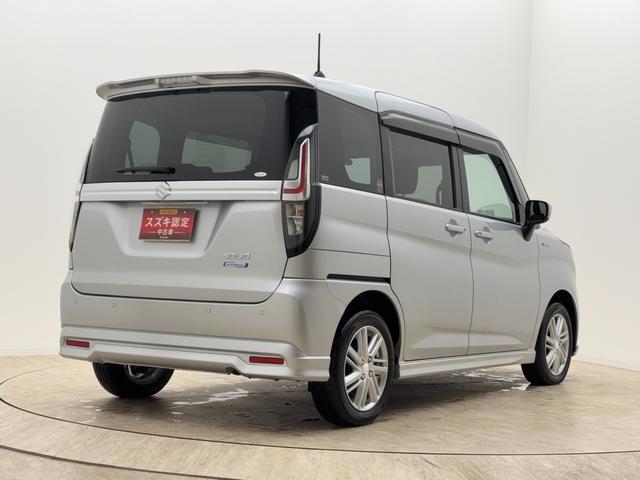 ソリオ ！初売！ＨＹＢＲＩＤ　ＭＺ　４ＷＤ　別途当社パックで快適に！　レンタアップ　アルミホイール　ＬＥＤヘッドランプ　ＬＥＤフォグランプ　ＳＲＳエアバック　オートライト　イモビライザー　キーレスプッシュ　シートヒーター　衝突被害軽減ブレーキ　後退時ブレーキサポート（6枚目）