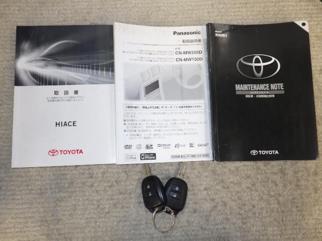 ハイエースバン DX 4WD メモリーナビ バックカメラ 衝突被害軽減システム ETC 乗車定員9人 3列シート ディーゼル 寒冷地仕様 衝突防止システム キーレスエントリー 横滑り防止装置 エアバッグ エアコン ABS(26枚目)