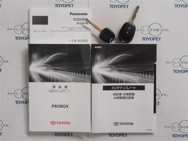 プロボックス ＧＬ　４ＷＤ　メモリーナビ　バックカメラ　衝突被害軽減システム　ＥＴＣ（30枚目）