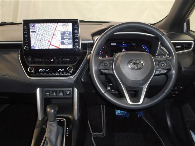 カローラクロス ハイブリッド Z 4WD メモリーナビ ミュージックプレイヤー接続可 バックカメラ 衝突被害軽減システム ETC ドラレコ LEDヘッドランプ(15枚目)