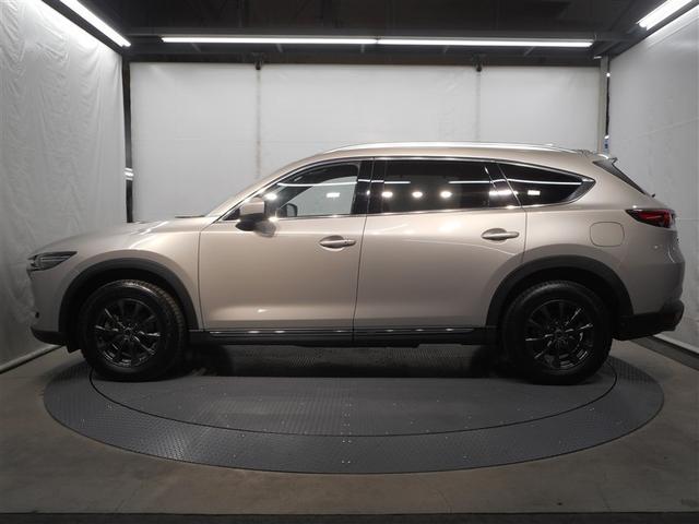 ＣＸ－８ ２５Ｓ　Ｌパッケージ　革シート　サンルーフ　４ＷＤ　フルセグ　メモリーナビ　ミュージックプレイヤー接続可　バックカメラ　衝突被害軽減システム　ドラレコ　ＬＥＤヘッドランプ　乗車定員６人　３列シート　ワンオーナー（3枚目）