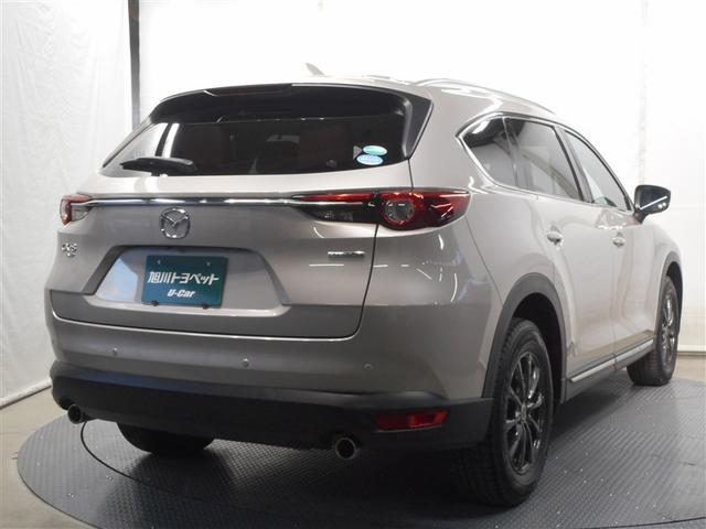 ＣＸ－８ ２５Ｓ　Ｌパッケージ　革シート　サンルーフ　４ＷＤ　フルセグ　メモリーナビ　ミュージックプレイヤー接続可　バックカメラ　衝突被害軽減システム　ドラレコ　ＬＥＤヘッドランプ　乗車定員６人　３列シート　ワンオーナー（4枚目）