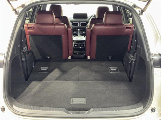 ＣＸ－８ ２５Ｓ　Ｌパッケージ　革シート　サンルーフ　４ＷＤ　フルセグ　メモリーナビ　ミュージックプレイヤー接続可　バックカメラ　衝突被害軽減システム　ドラレコ　ＬＥＤヘッドランプ　乗車定員６人　３列シート　ワンオーナー（14枚目）