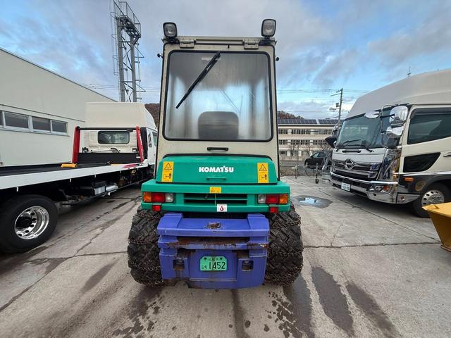 日本 コマツ WA40-3E タイヤショベル 除雪仕様1206時間 スノータイヤ チェーン(6枚目)