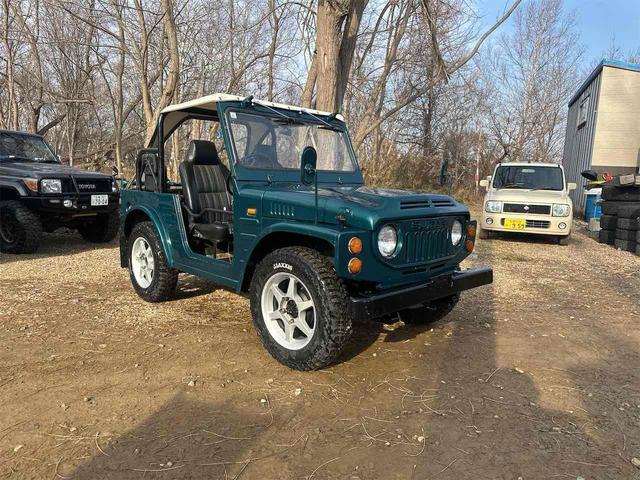 ジムニー 　ＳＪ１０幌　エンジン載せ替え　腰上オーバーホール済　ＳＪ３０ヘッド取付　点火強化　４ＷＤ　スズキスポーツアルミホイール　４速ＭＴ　ドア張替え　全塗装歴有（7枚目）