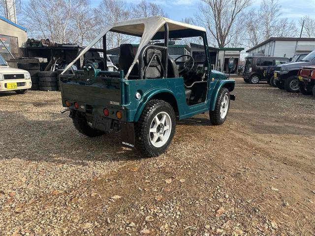 ジムニー 　ＳＪ１０幌　エンジン載せ替え　腰上オーバーホール済　ＳＪ３０ヘッド取付　点火強化　４ＷＤ　スズキスポーツアルミホイール　４速ＭＴ　ドア張替え　全塗装歴有（9枚目）