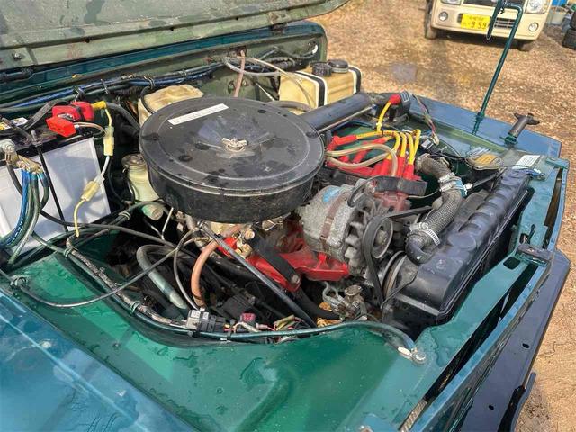 ジムニー 　ＳＪ１０幌　エンジン載せ替え　腰上オーバーホール済　ＳＪ３０ヘッド取付　点火強化　４ＷＤ　スズキスポーツアルミホイール　４速ＭＴ　ドア張替え　全塗装歴有（12枚目）